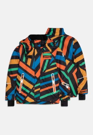 Color Striped Kids Jacket